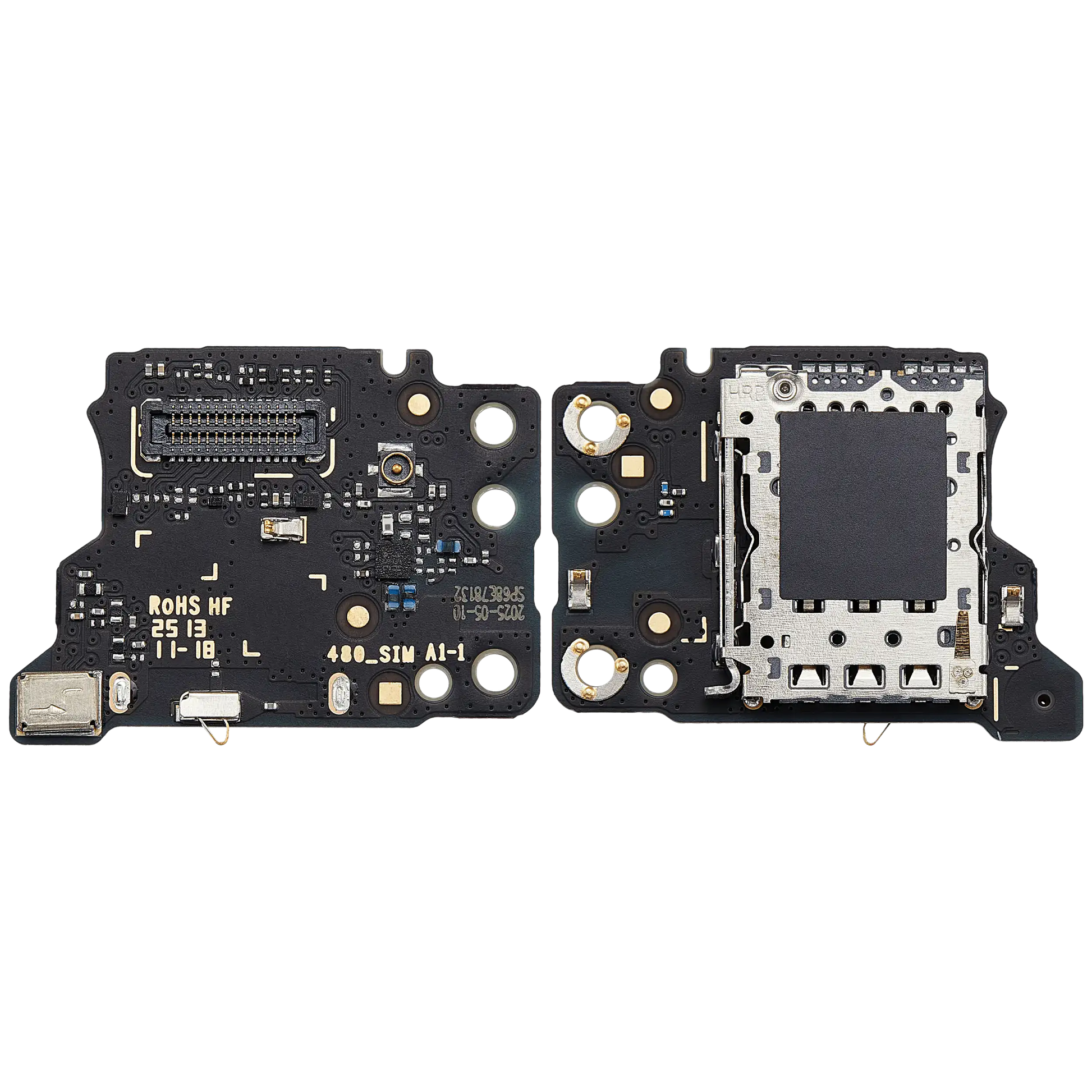Sim Card Reader With Board For Motorola Moto G96 (XT2531 / 2025) (Premium) replacement part SKU 107182129251 image 2