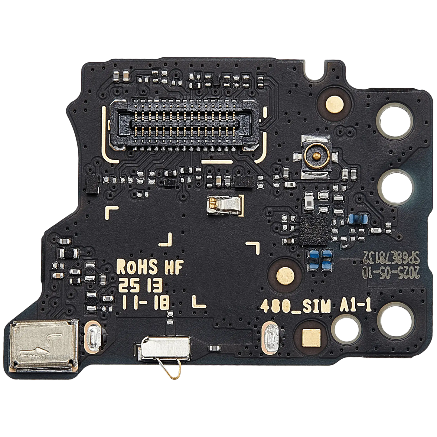 Sim Card Reader With Board For Motorola Moto G96 (XT2531 / 2025) (Premium) replacement part SKU 107182129251 image 1