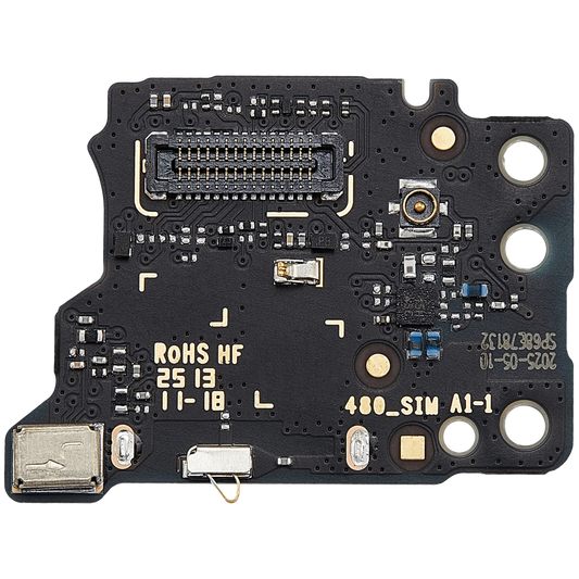 Sim Card Reader With Board For Motorola Moto G96 (XT2531 / 2025) (Premium) replacement part SKU 107182129251 image 1