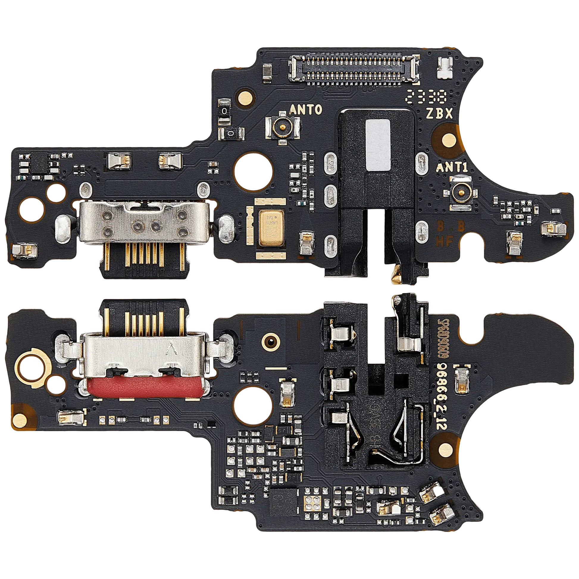 Charging Port Board For Motorola Moto G54 (XT2343 / 2023) (Premium) replacement part SKU 107182129194 image 2