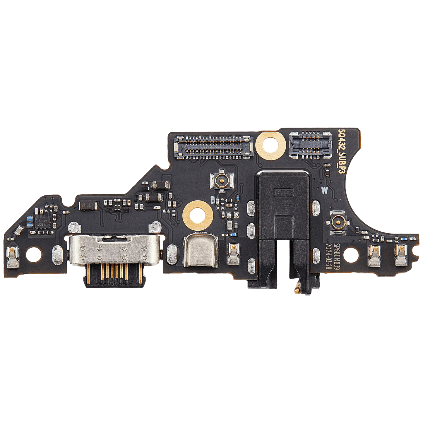 Charging Port Board For Motorola Moto G34 (XT2363 / 2023) (Premium) replacement part SKU 107182129193 image 1