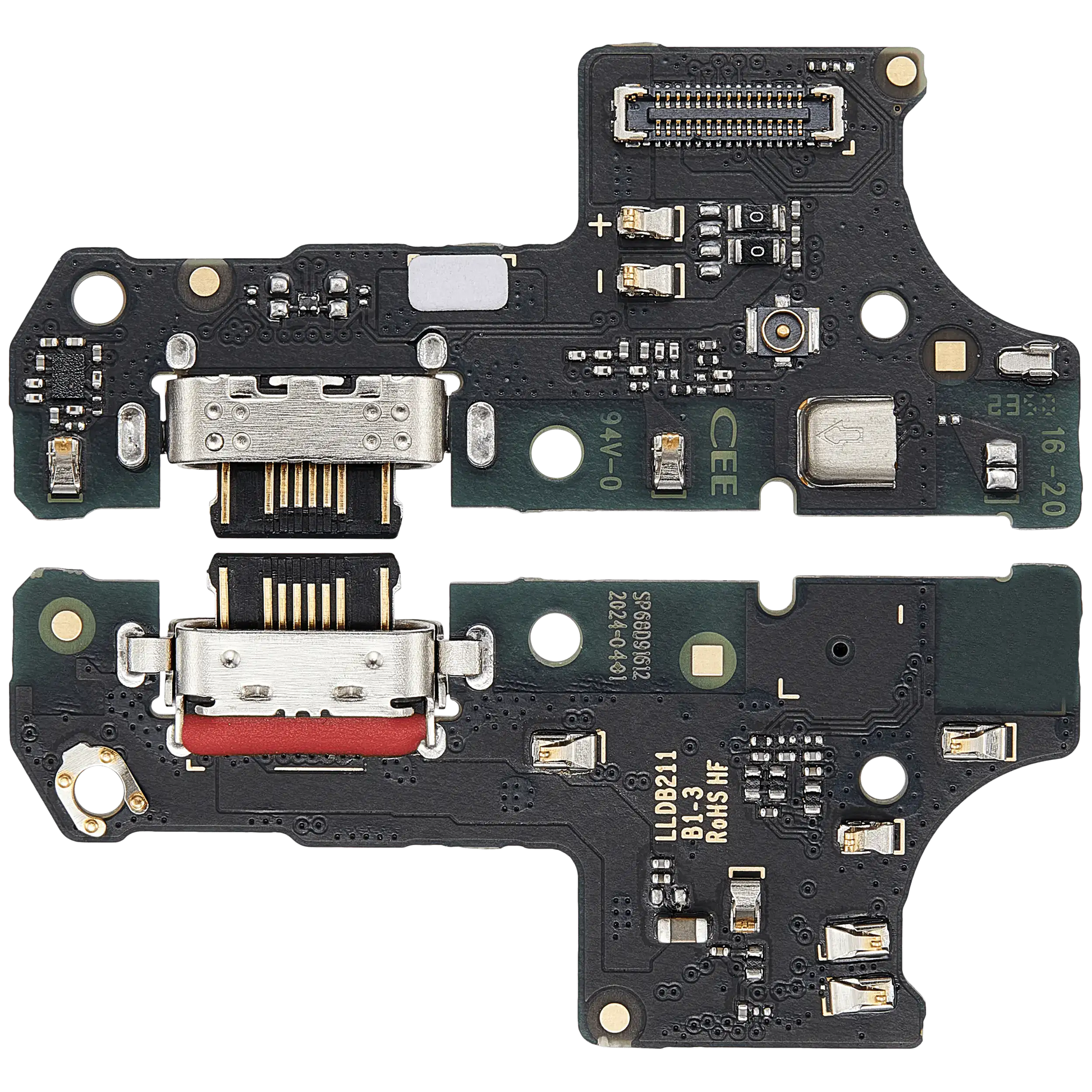 Charging Port Board For Motorola Moto G14 (XT2341 / 2023) (Premium) replacement part SKU 107182129181 image 2