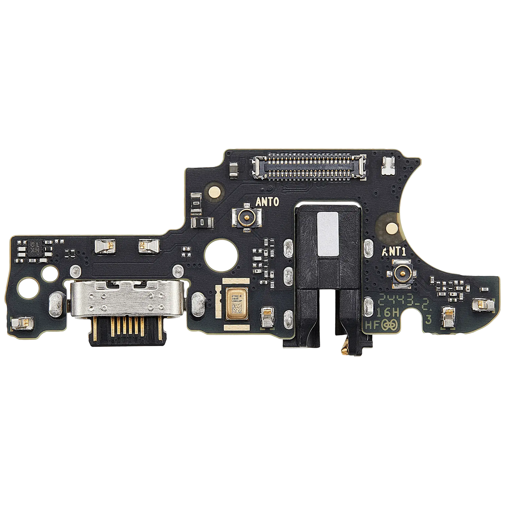 Charging Port Board For Motorola Moto G55 5G (XT2435 / 2024) (Premium) replacement part SKU 107182129076 image 1