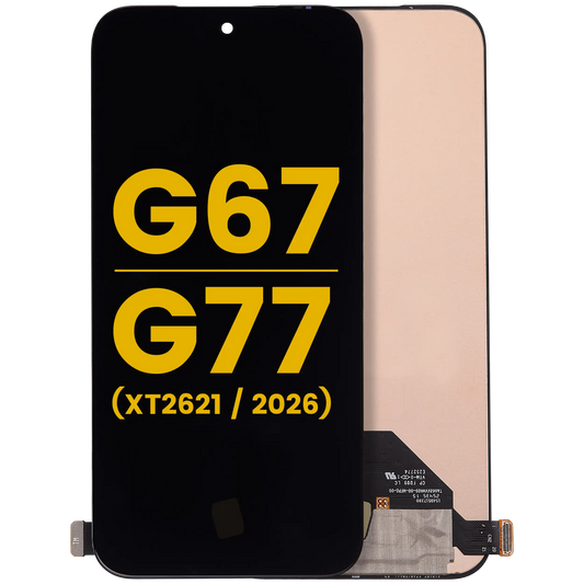 OLED Assembly Without Frame For Motorola G67 (XT2621-2 / 2026) / G77 (XT2621-4 / 2026) (Refurbished) (All Colors) replacement part SKU 107182127442 image 1