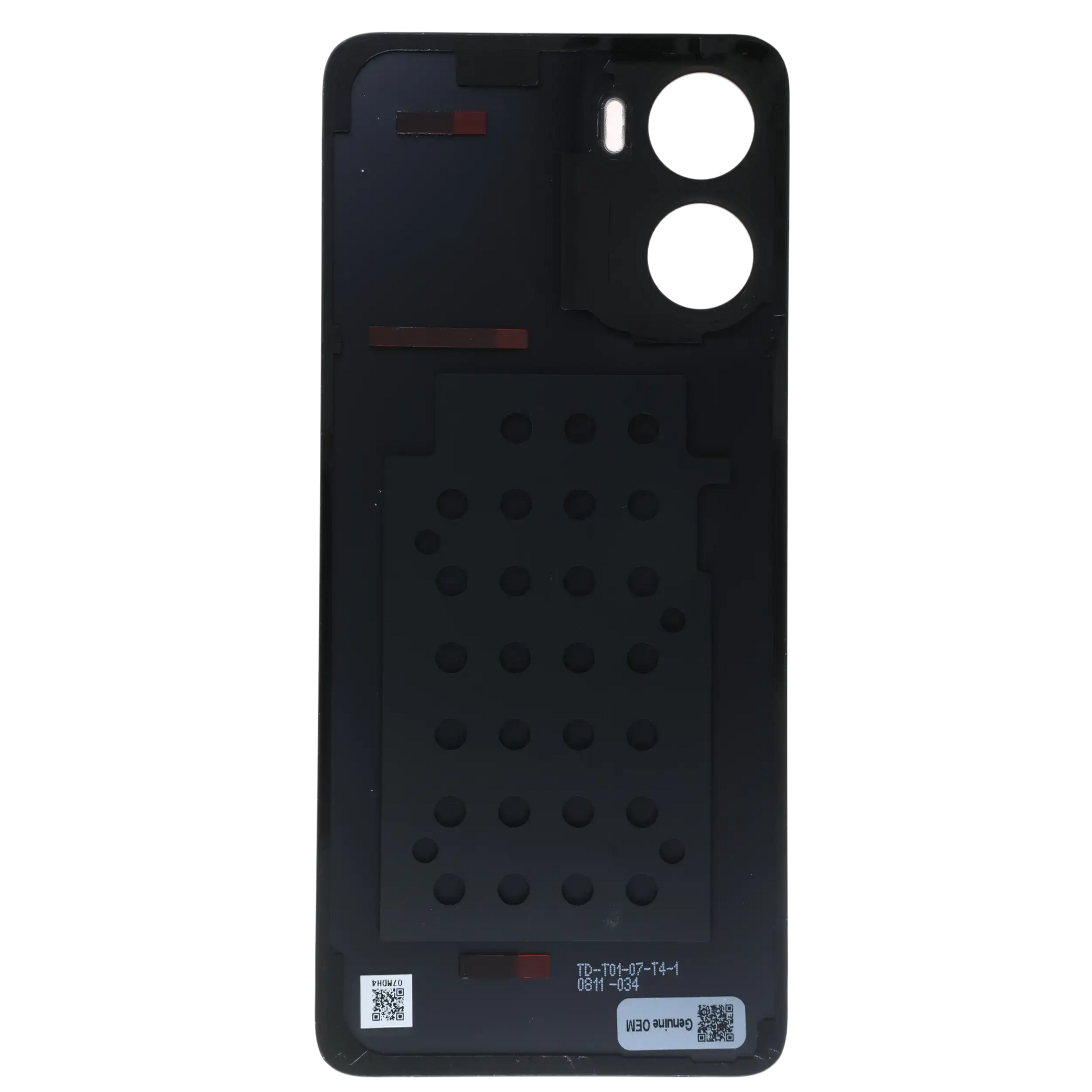 Back Cover Glass For Motorola Moto G05 (XT2523 /2025) (Genuine OEM) (Plum Red) replacement part SKU 107082546542 image 4