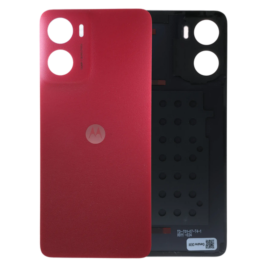 Back Cover Glass For Motorola Moto G05 (XT2523 /2025) (Genuine OEM) (Plum Red) replacement part SKU 107082546542 image 1