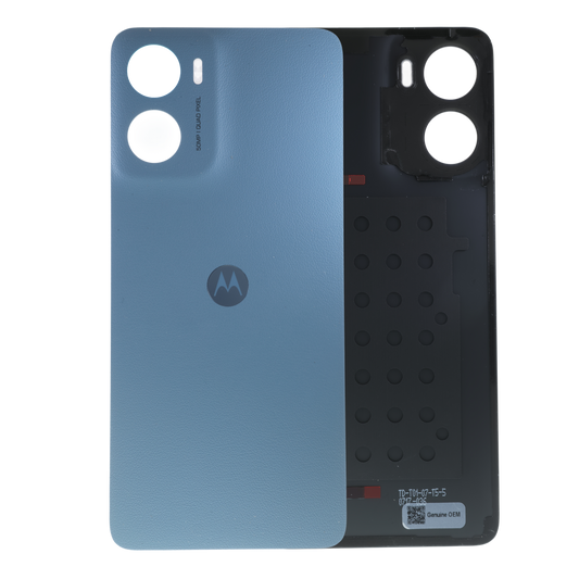 Back Cover Glass For Motorola Moto G05 (XT2523 /2025) (Genuine OEM) (Misty Blue) replacement part SKU 107082546545 image 1