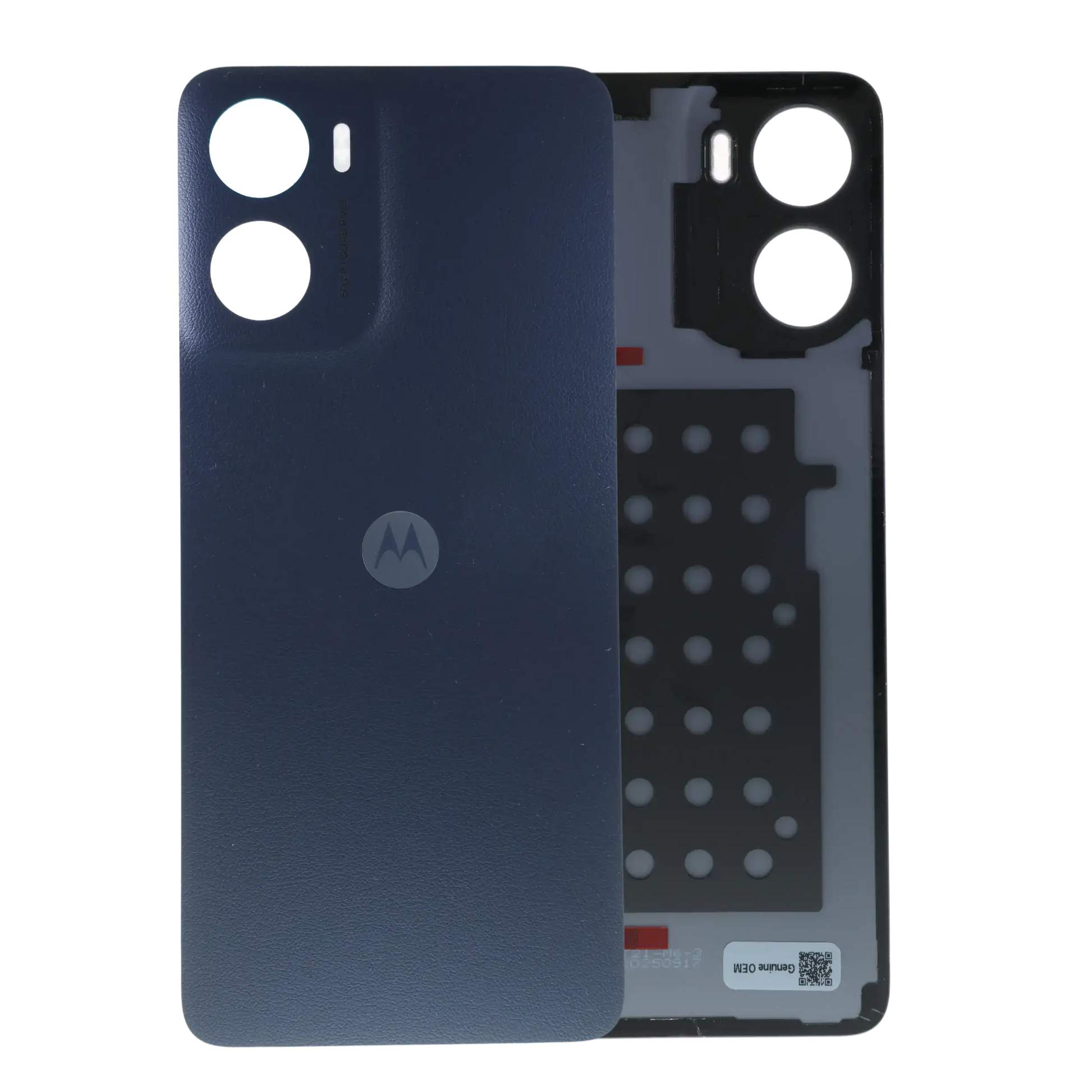 Back Cover Glass For Motorola Moto G05 (XT2523 /2025) (Genuine OEM) (Denim Blue) replacement part SKU 107082546546 image 1