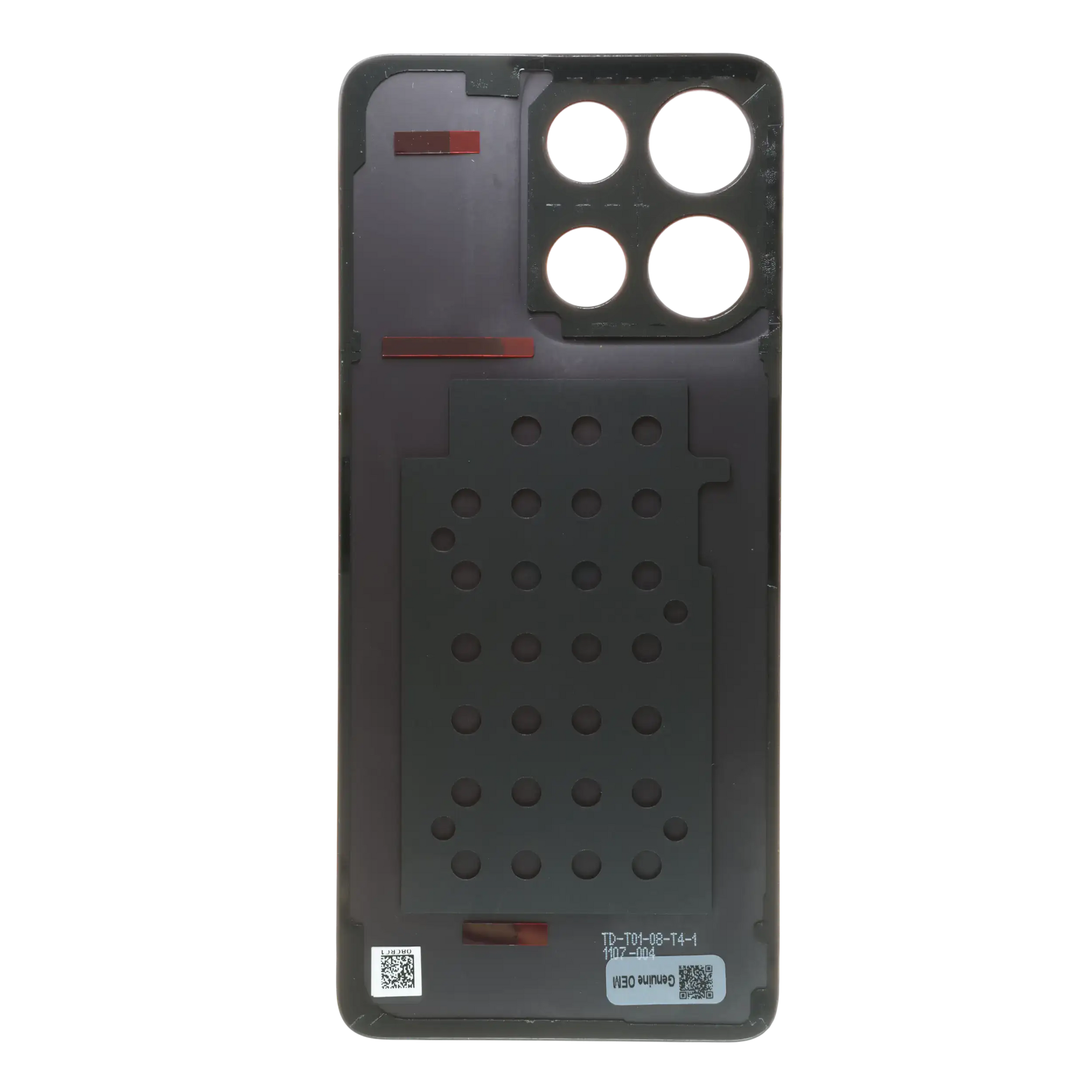 Back Cover Glass For Motorola Moto G15 (XT2521 /2025) (Genuine OEM) (Sunrise Orange) replacement part SKU 107082546587 image 3