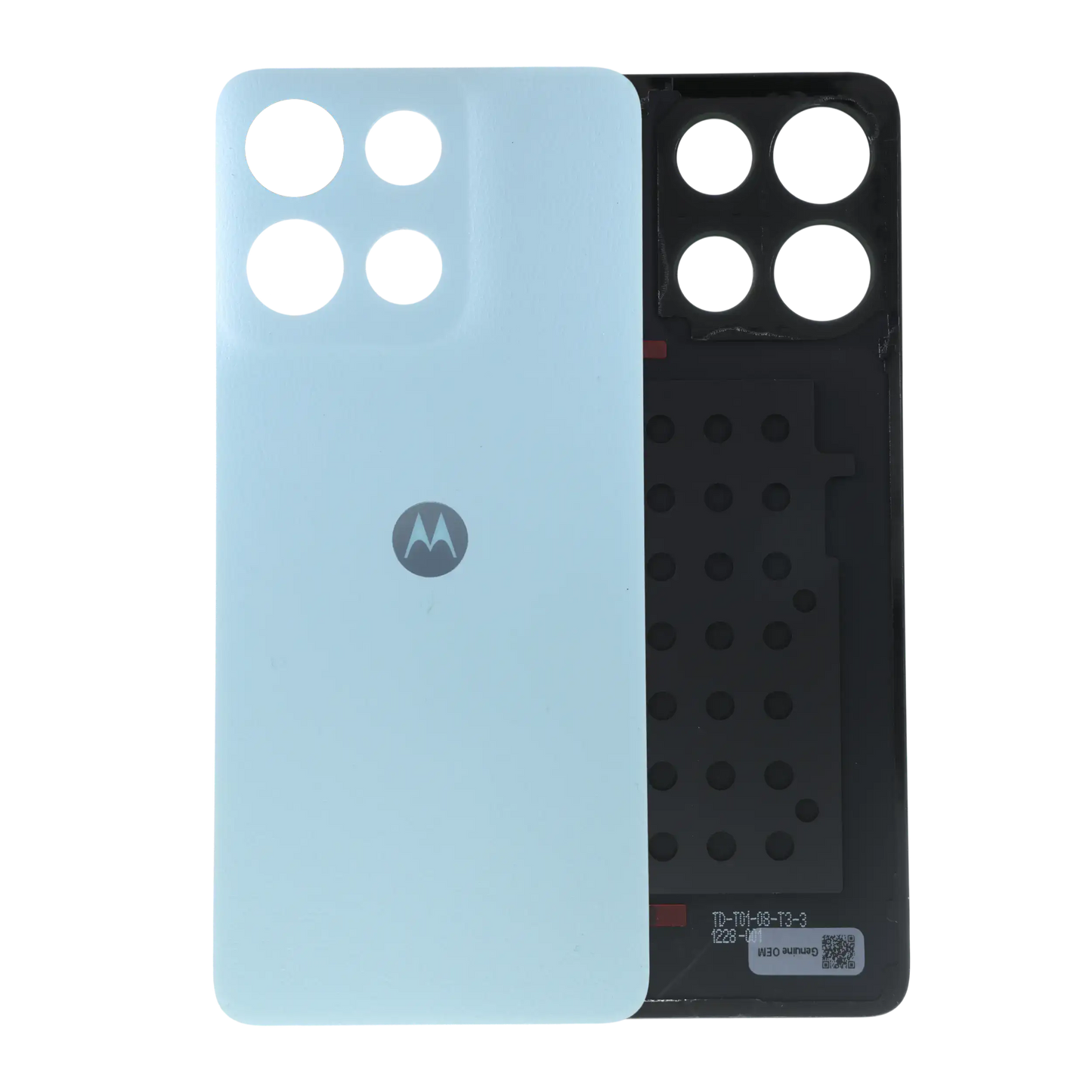Back Cover Glass For Motorola Moto G15 (XT2521 /2025) (Genuine OEM) (Sea Blue) replacement part SKU 107082546588 image 1