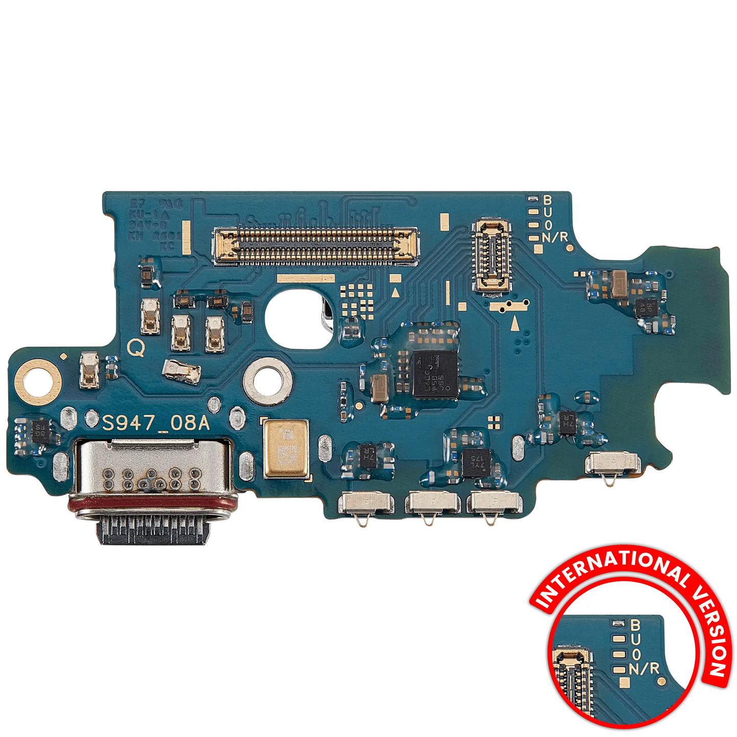 Charging Port Board With Sim Card Reader Compatible For Samsung Galaxy S26 Plus (S947B) (International Version) (Premium)