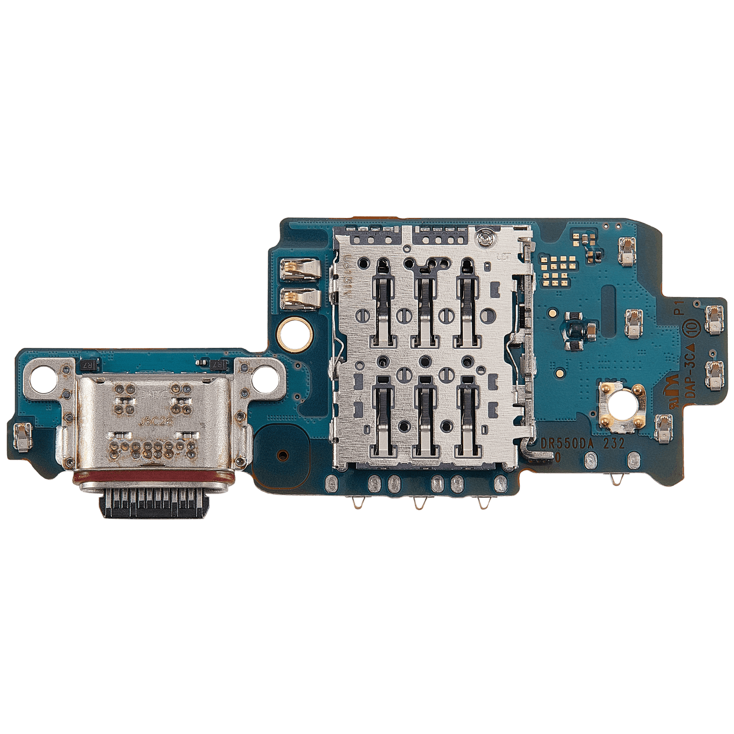 Charging Port Board With Sim Card Reader Compatible For Samsung Galaxy S26 Ultra (S948B) (International Version) (Premium)