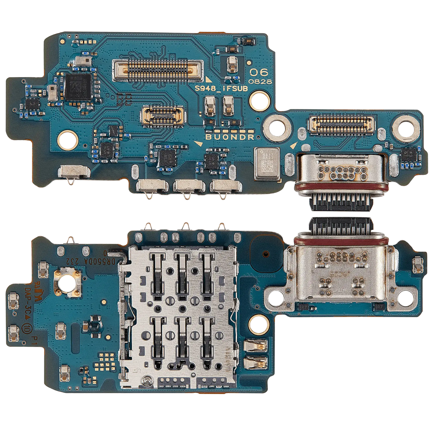 Charging Port Board With Sim Card Reader Compatible For Samsung Galaxy S26 Ultra (S948B) (International Version) (Premium)