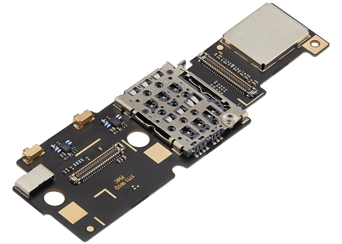SIM Card Reader Board Repair For Google Pixel 9 Pro Fold - phone repair part close-up