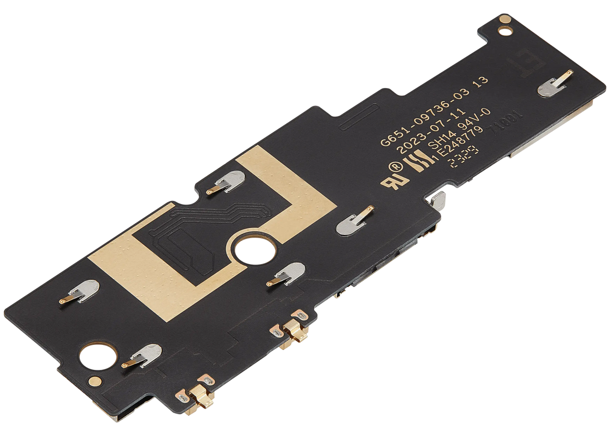 SIM Card Reader Board Repair For Google Pixel 9 Pro Fold - replacement part additional angle