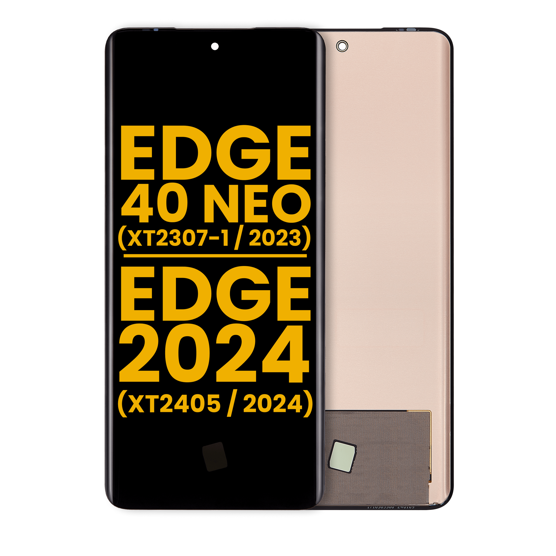 OLED Assembly Without Frame For Motorola Moto Edge 40 Neo (XT2307-1 / 2023) / Moto Edge 2024 (XT2405 / 2024) (Refurbished) (All Colors) | SKU 107082130906 | image 1