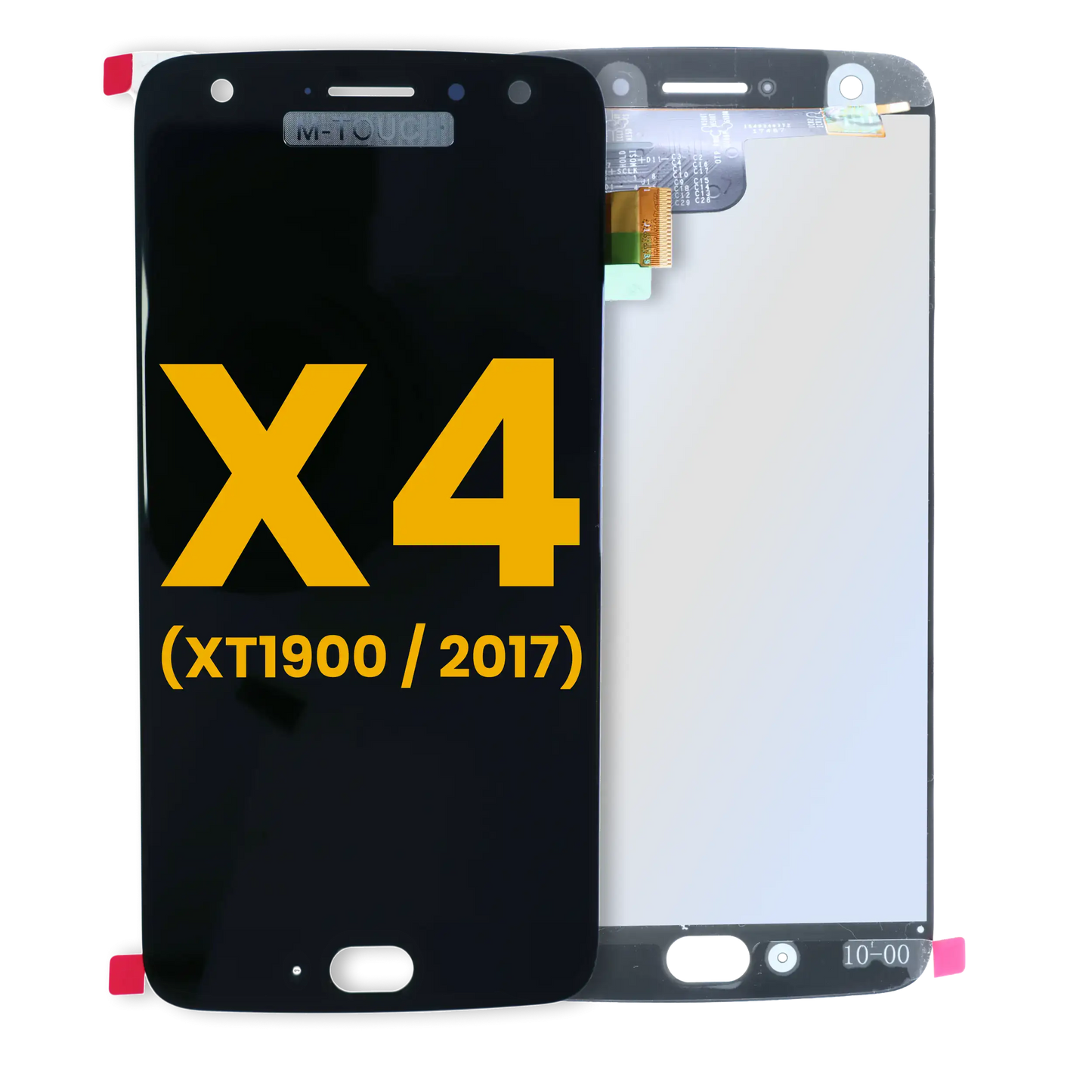 LCD Assembly Without Frame For Motorola Moto X4 (XT1900 / 2017) (Black) - Motorola phone replacement part, primary product view, SKU 107082032801