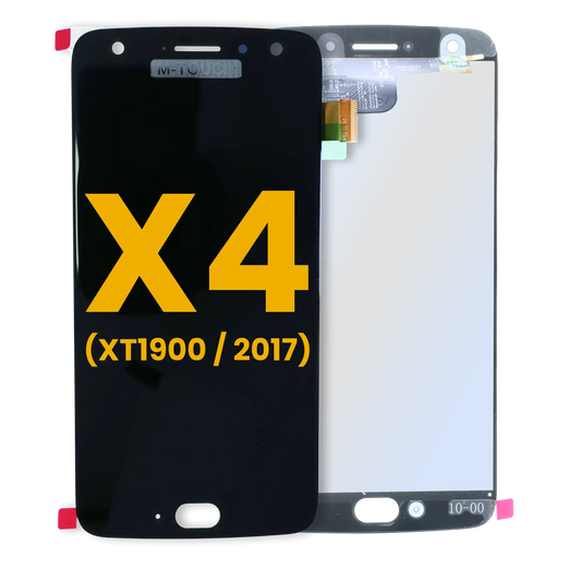 LCD Assembly Without Frame For Motorola Moto X4 (XT1900 / 2017) (Black) - Motorola phone replacement part, primary product view, SKU 107082032801