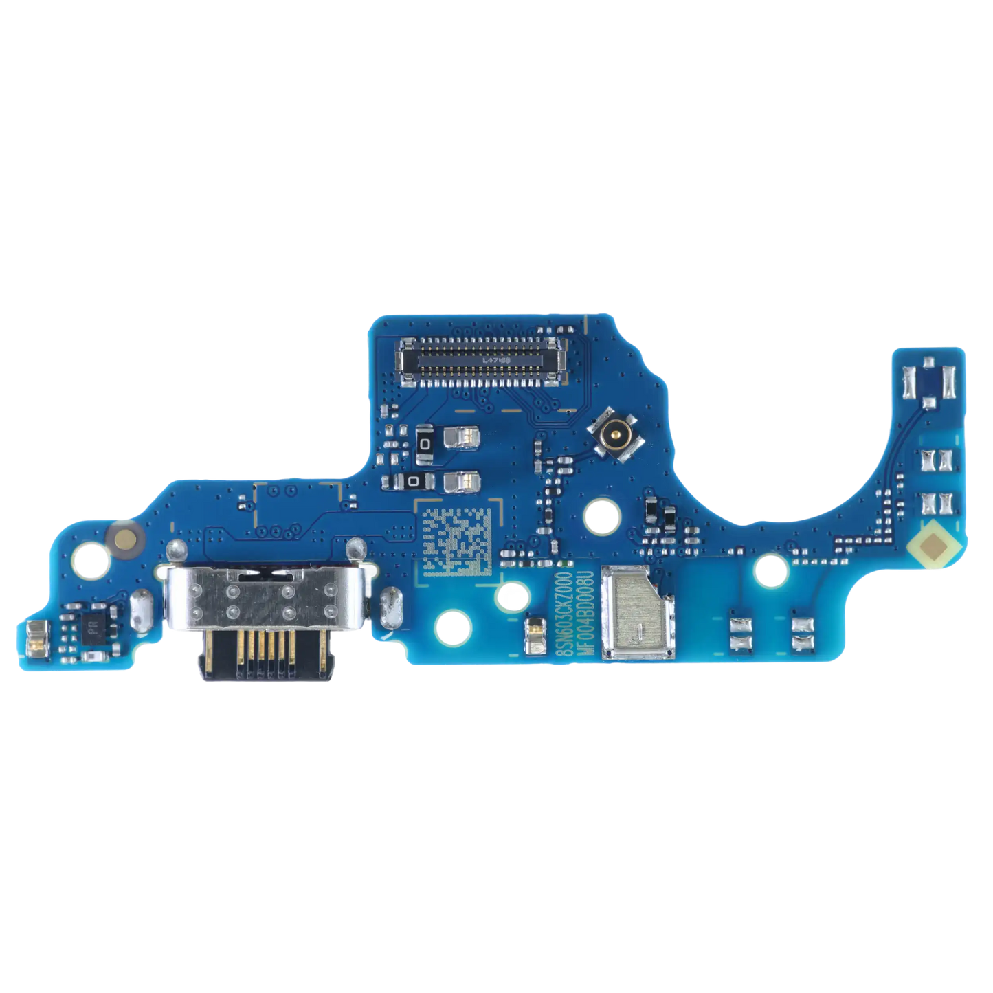 Charging Port Board For Motorola Moto G24 (XT2423 / 2024) (Genuine OEM) replacement part SKU 107082142106 image 2
