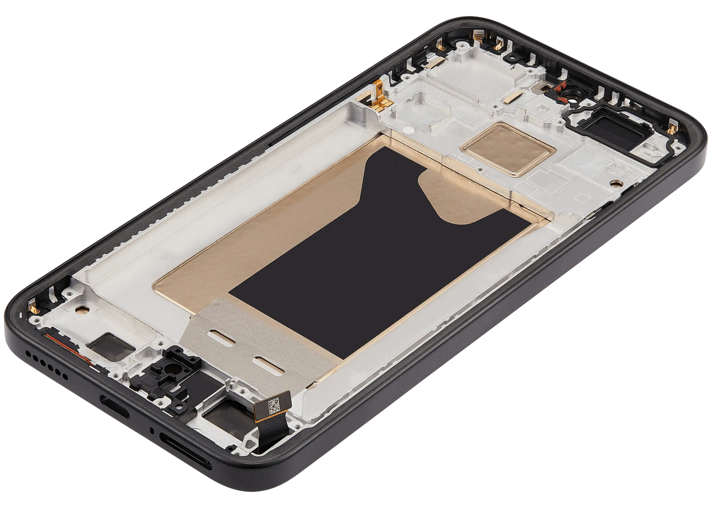 OLED Assembly With Frame For Xiaomi 15T (Refurbished) (Black) – repair component detail view – OLED Display Replacement for phone repair