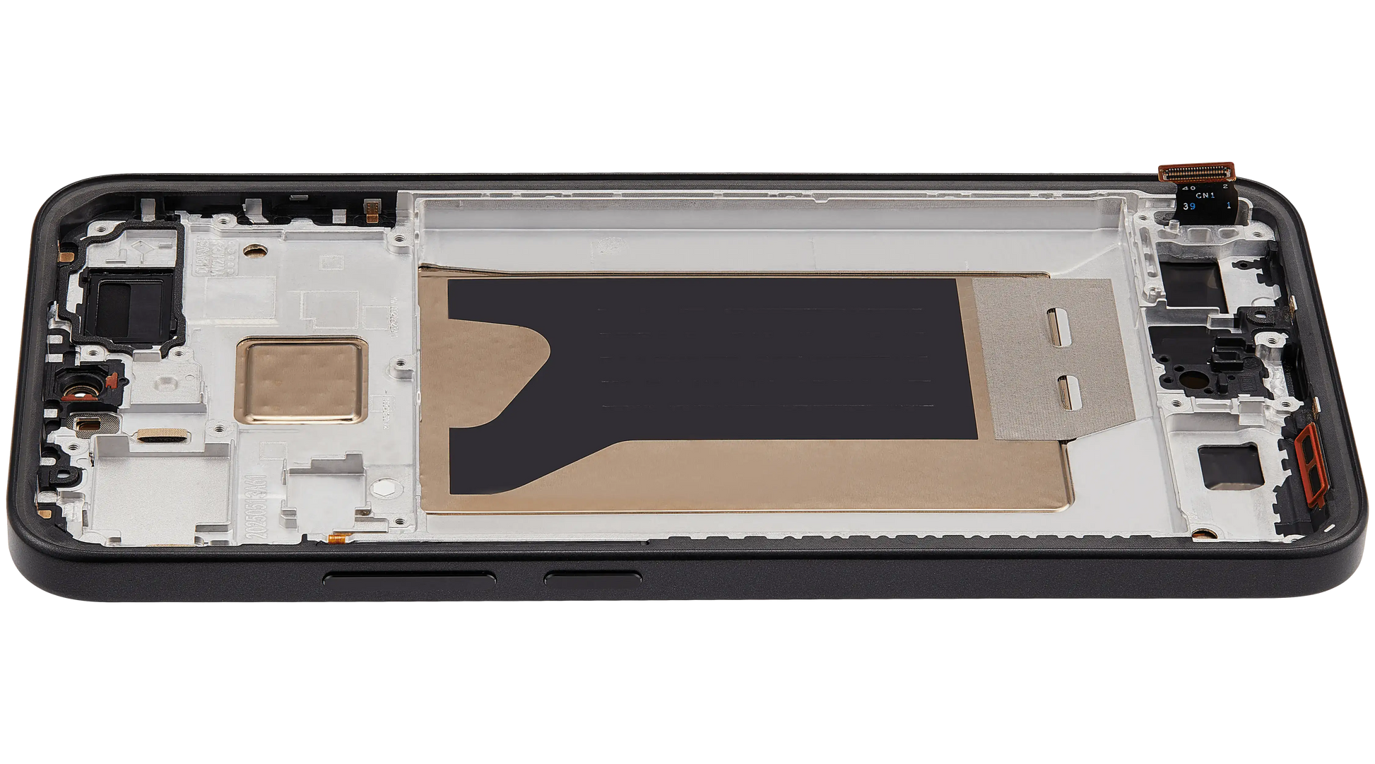 OLED Assembly With Frame For Xiaomi 15T (Refurbished) (Black) – replacement component detailed view – OLED Display Replacement for phone repair
