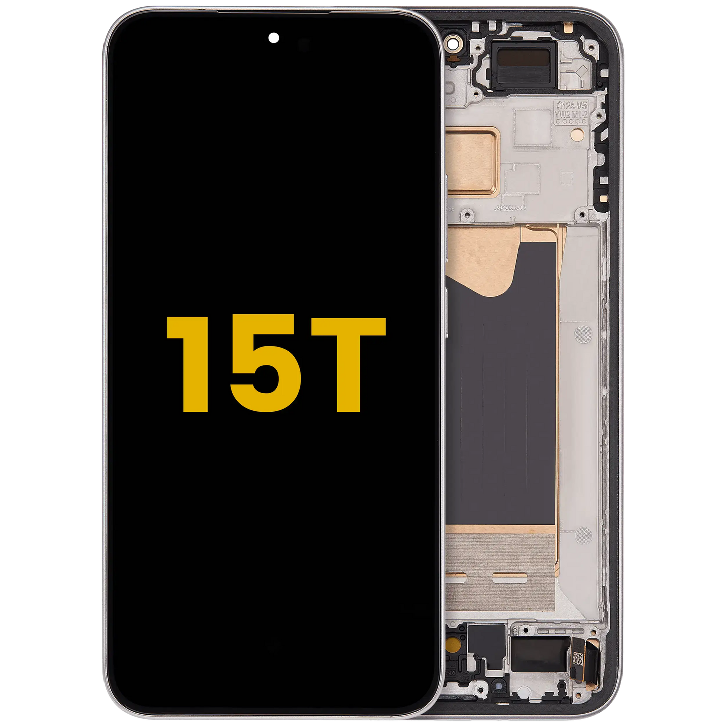 OLED Assembly With Frame For Xiaomi 15T (Refurbished) (Gray) – replacement part product view – OLED Display Replacement for phone repair