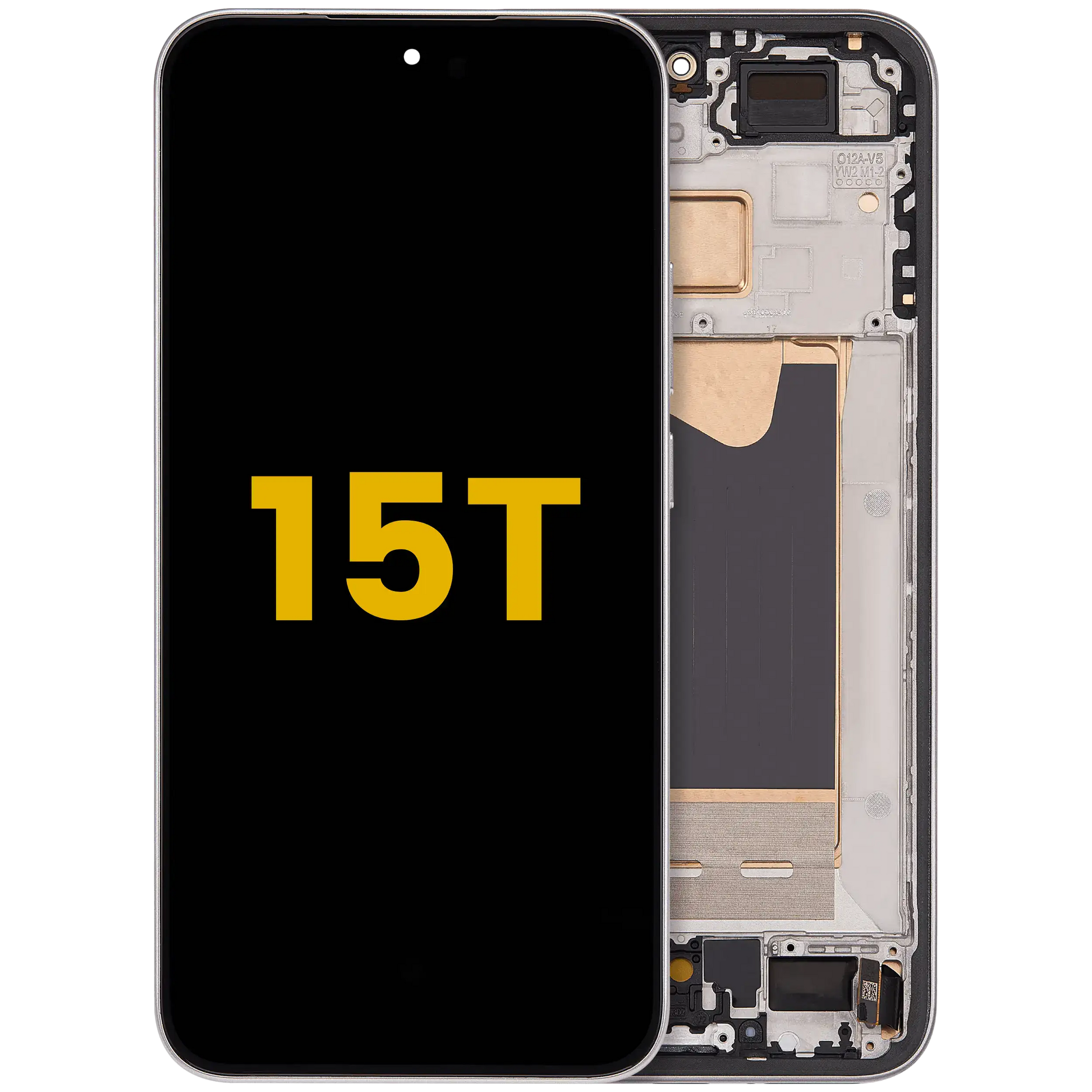 OLED Assembly With Frame For Xiaomi 15T (Refurbished) (Gray) – replacement part product view – OLED Display Replacement for phone repair