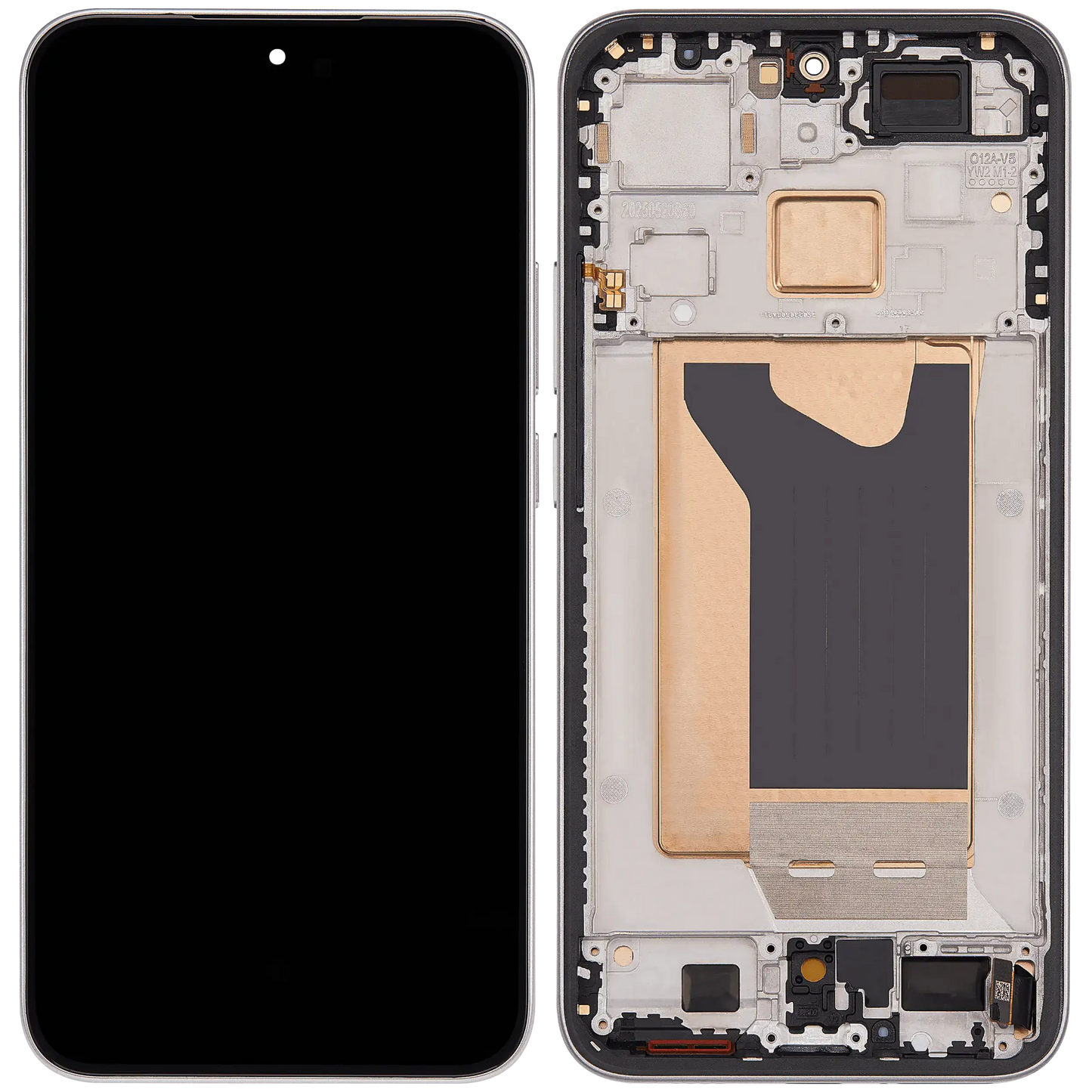 OLED Assembly With Frame For Xiaomi 15T (Refurbished) (Gray) – repair part compatibility view – OLED Display Replacement for phone repair
