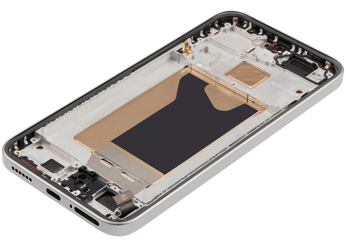 OLED Assembly With Frame For Xiaomi 15T (Refurbished) (Gray) – repair component detail view – OLED Display Replacement for phone repair