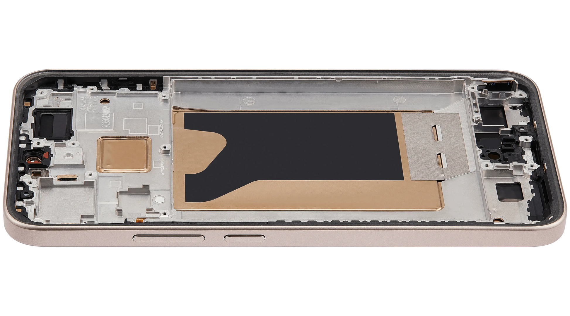 OLED Assembly With Frame For Xiaomi 15T (Refurbished) (Rose Gold) – replacement component detailed view – OLED Display Replacement for phone repair