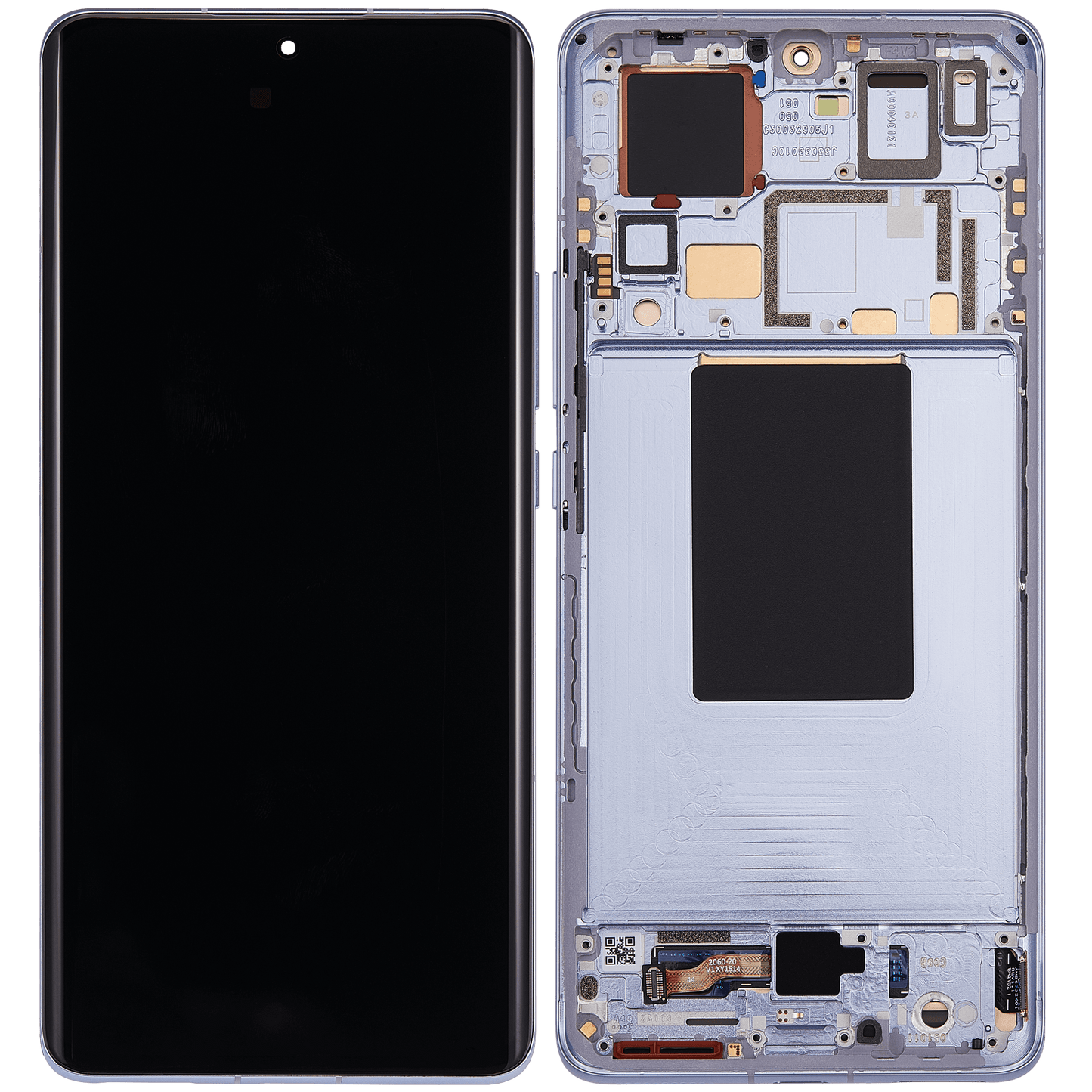 OLED Assembly With Frame For Xiaomi 12 Pro / 12S Pro (Refurbished) (Blue) – repair part compatibility view – OLED Display Replacement for phone repair
