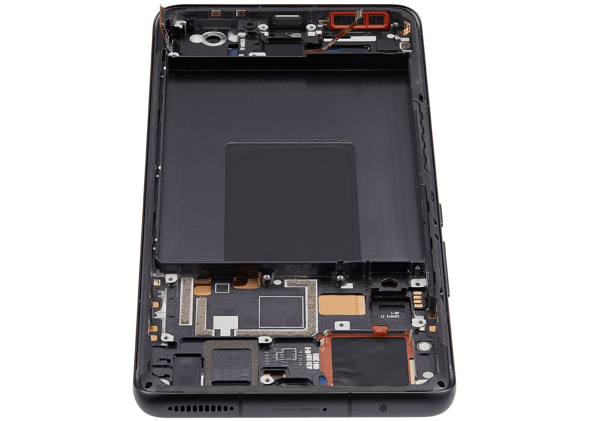 OLED Assembly With Frame For Xiaomi 12 Pro / 12S Pro (Refurbished) (Gray) – device repair component close-up – OLED Display Replacement for phone repair