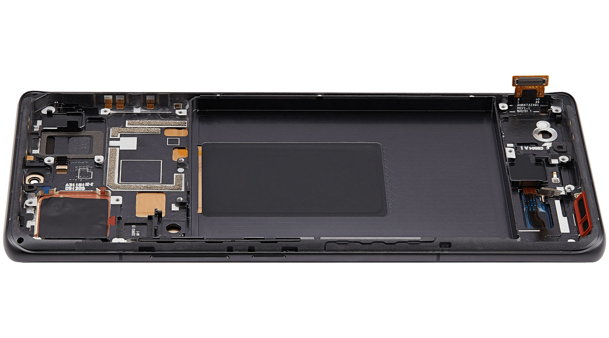 OLED Assembly With Frame For Xiaomi 12 Pro / 12S Pro (Refurbished) (Gray) – replacement component detailed view – OLED Display Replacement for phone repair
