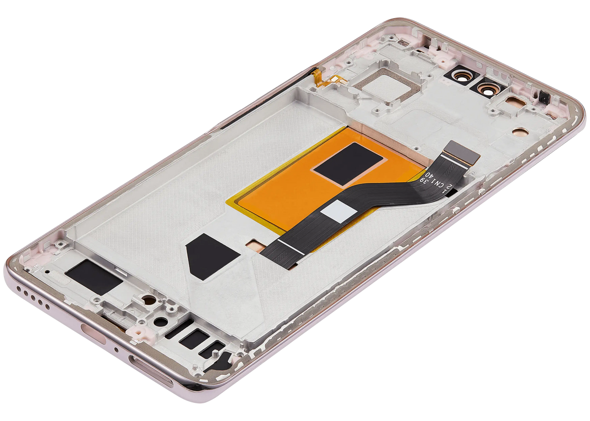 OLED Assembly With Frame For Xiaomi 13 Lite / Civi 2 (Refurbished) (Lite pink) – repair component detail view – OLED Display Replacement for phone repair