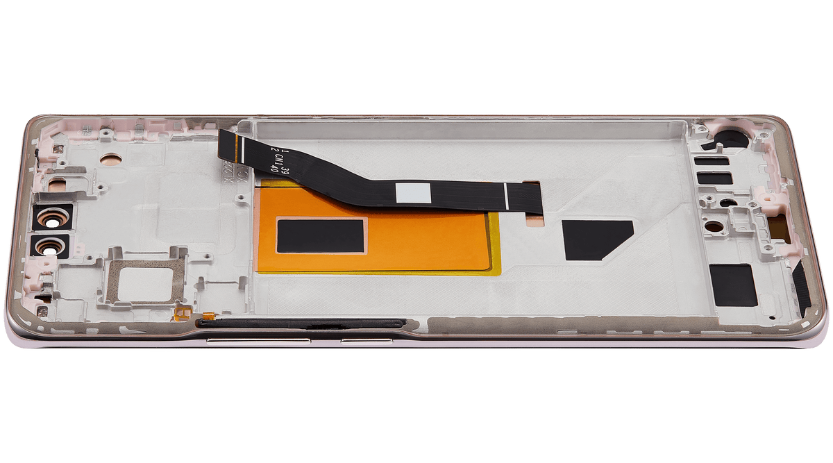OLED Assembly With Frame For Xiaomi 13 Lite / Civi 2 (Refurbished) (Lite pink) – replacement component detailed view – OLED Display Replacement for phone repair