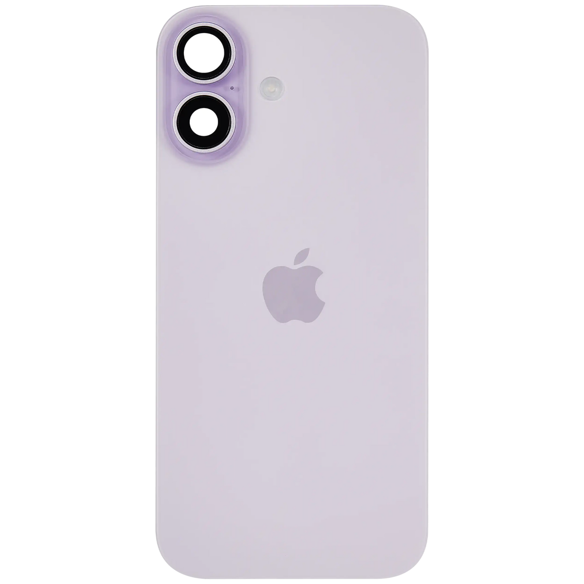 Back Glass w/ MagSafe Magnet & NFC & Flashlight Flex Compatible For iPhone 17 (Used OEM Pull: Grade A) (Lavender) — product photo 2
