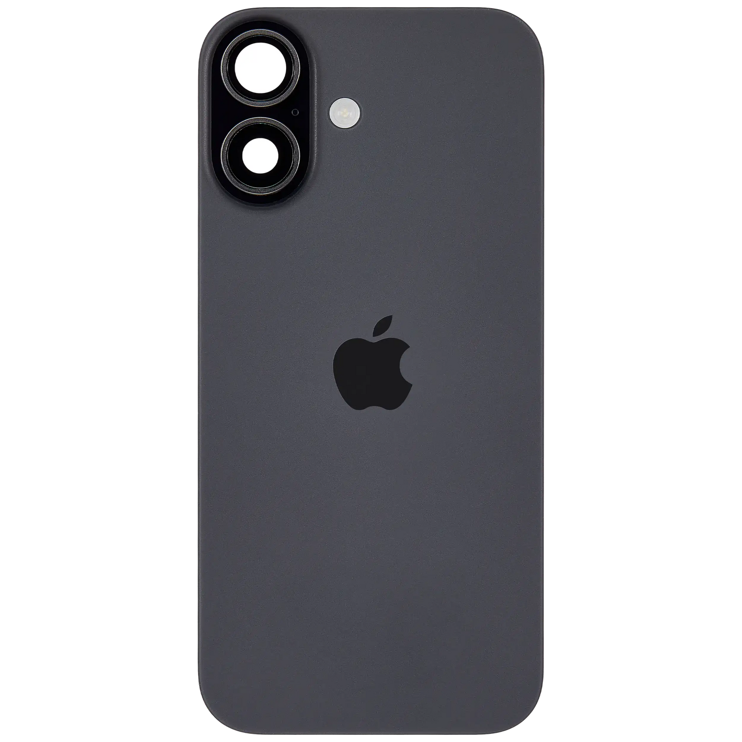 Back Glass w/ MagSafe Magnet & NFC & Flashlight Flex Compatible For iPhone 17 (Used OEM Pull: Grade A) (Black)