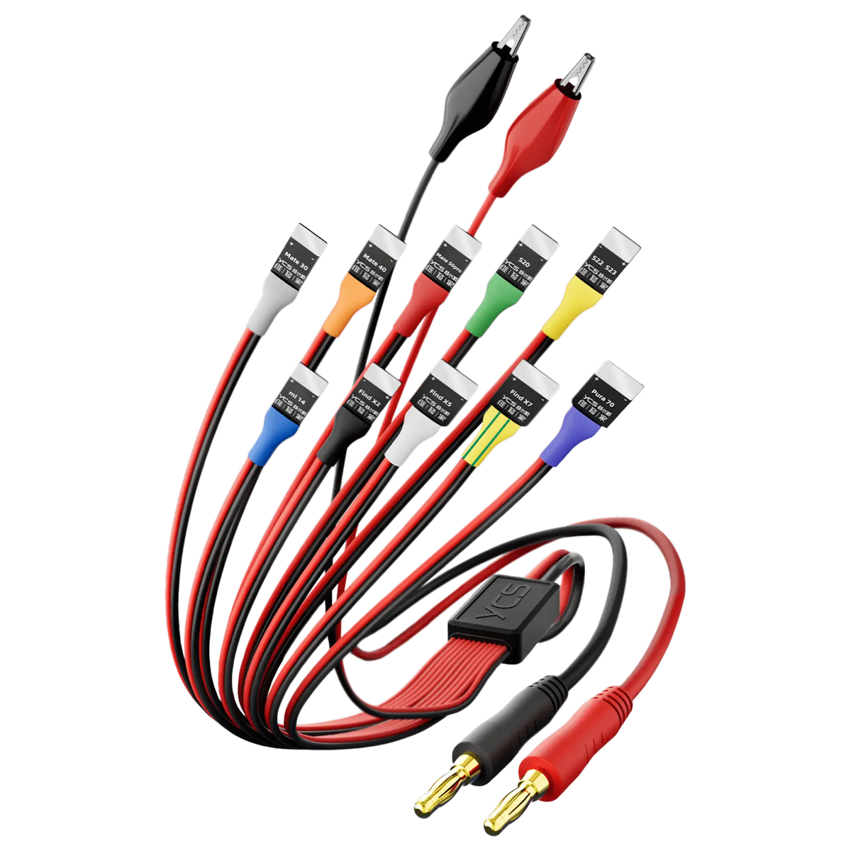 D02 Power Cord For OPPO Find X2 (2020) / Find X5 (2022) / Find X7 (2024) / Huawei Mate 30 / Mate 40 / Mate 50 Pro / Pura 70 / Xiaomi 14 / Sanmsung S20 – replacement part product view – Phone Repair Tool for phone repair