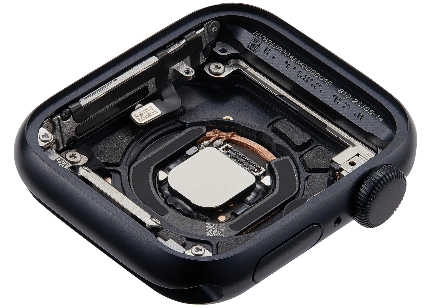 Housing Assembly For Watch Series SE 3rd (40MM) (Used OEM Pull: Grade A) (GPS Version) (Aluminum / Midnight)