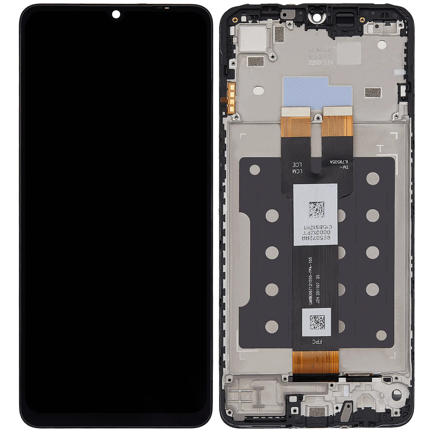 LCD Assembly With Frame For Samsung Galaxy A07 5G (A076/ 2026) (Refurbished) (All Colors) replacement part product image 7 - SKU 107182199707