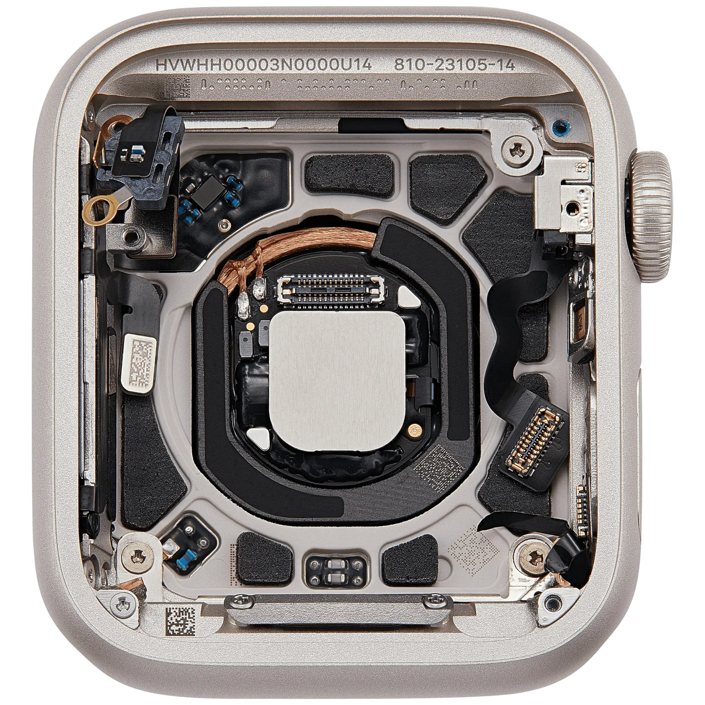 Housing Assembly For Watch Series SE 3rd (40MM) (Used OEM Pull: Grade A) (Cellular Version) (Aluminum / Starlight)