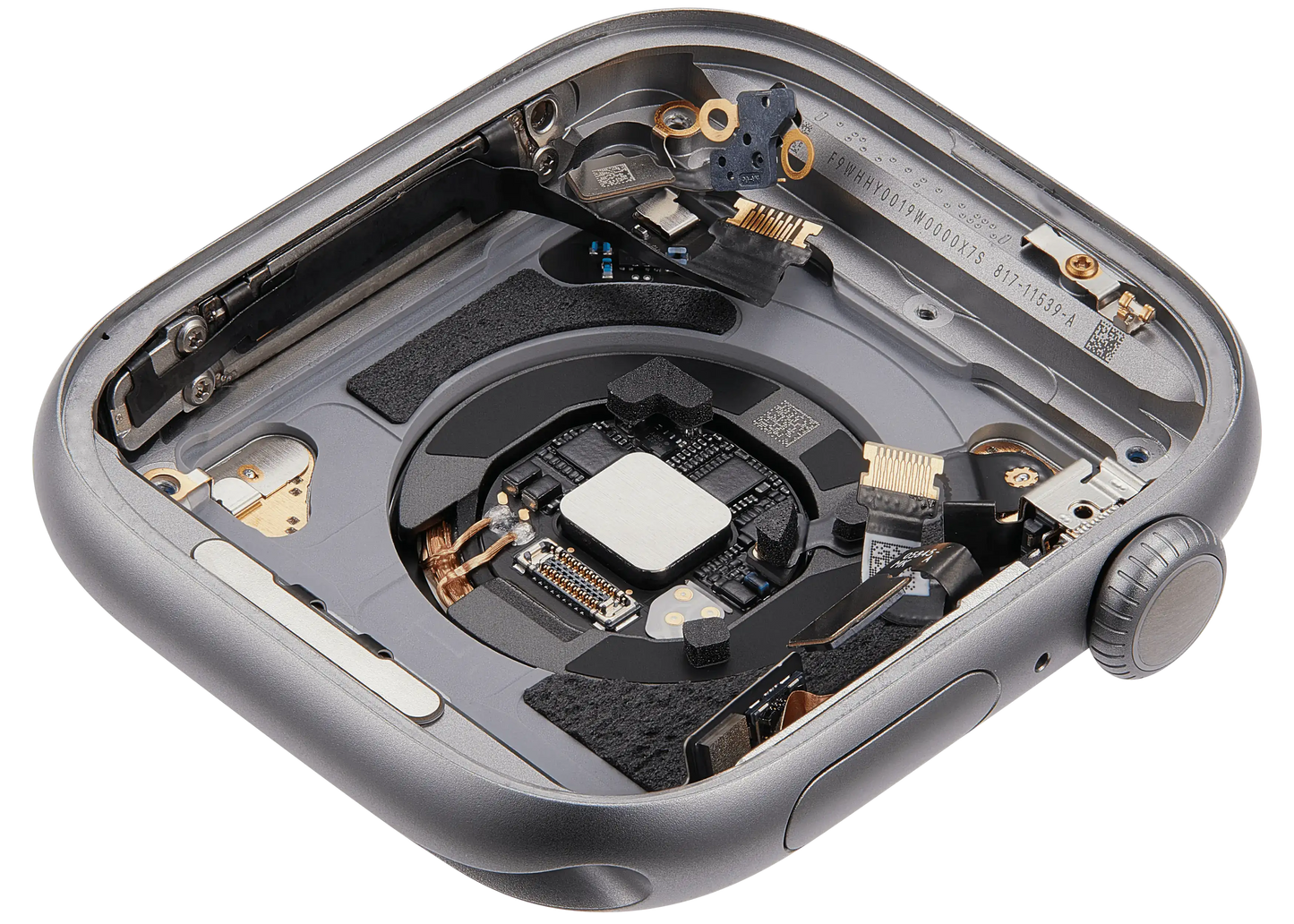 Housing Assembly For Watch Series 11 (46MM) (Used OEM Pull: Grade A) (Cellular Version) (Aluminum / Space Gray )