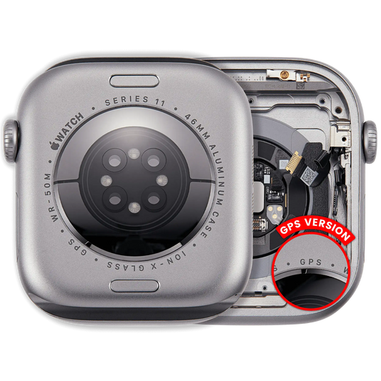 Housing Assembly For Watch Series 11 (46MM) (Used OEM Pull: Grade A) (GPS Version) (Aluminum / Space Gray )