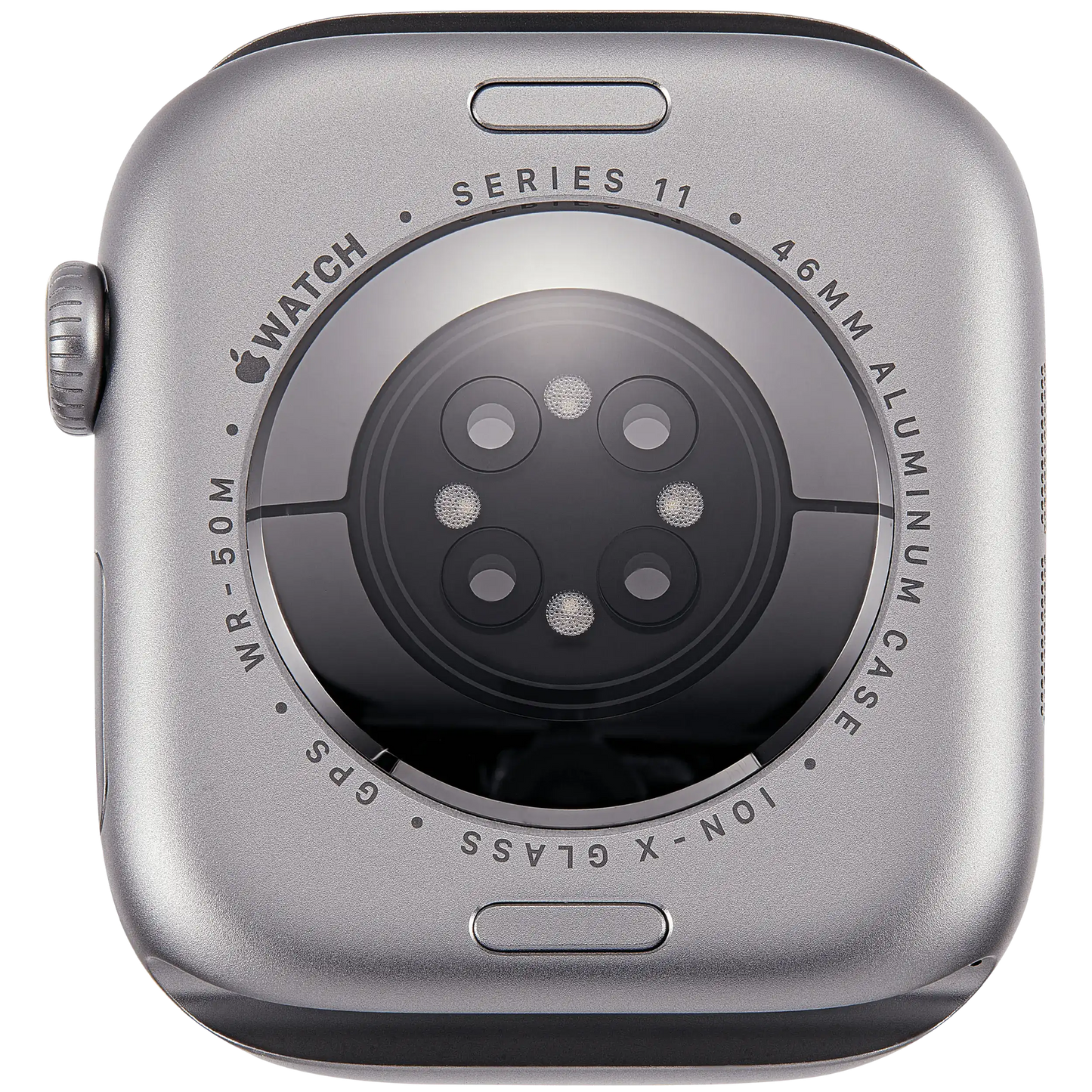 Housing Assembly For Watch Series 11 (46MM) (Used OEM Pull: Grade A) (GPS Version) (Aluminum / Space Gray )