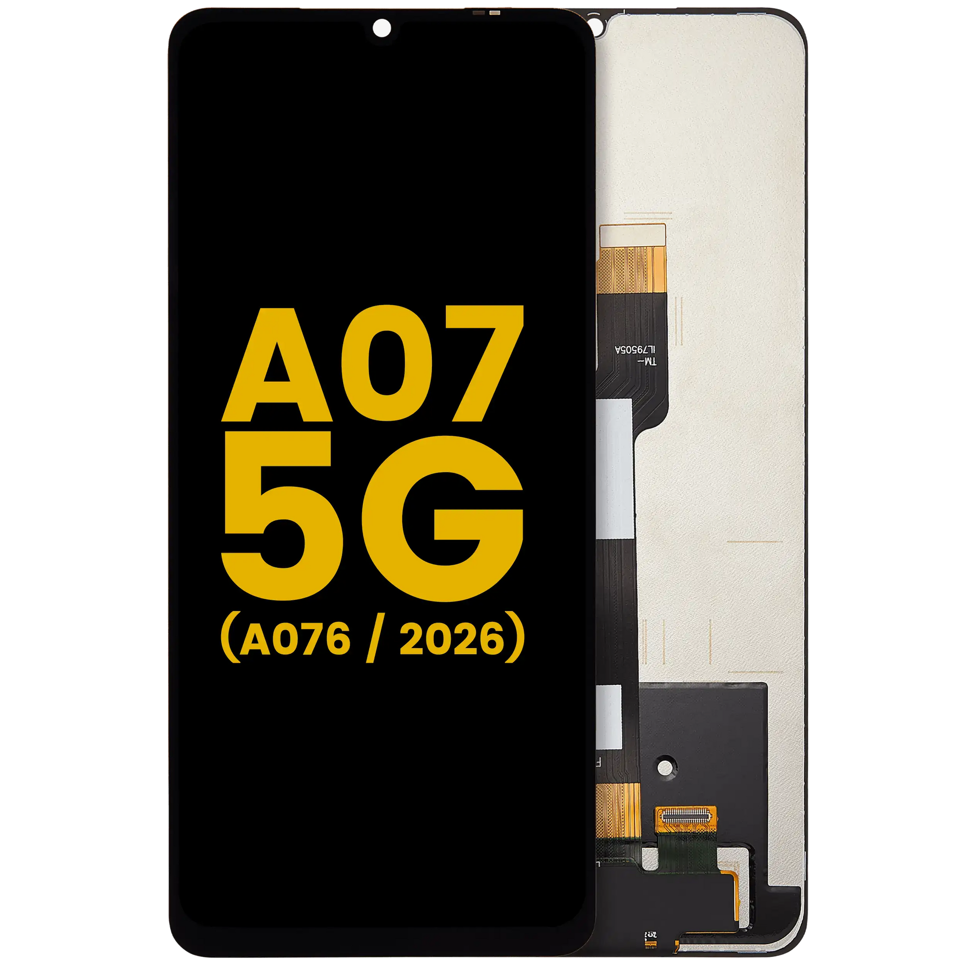 LCD Assembly Without Frame For Samsung Galaxy A07 5G (A076 / 2026) (Refurbished) (All Colors) replacement part product image 1 - SKU 107182199706
