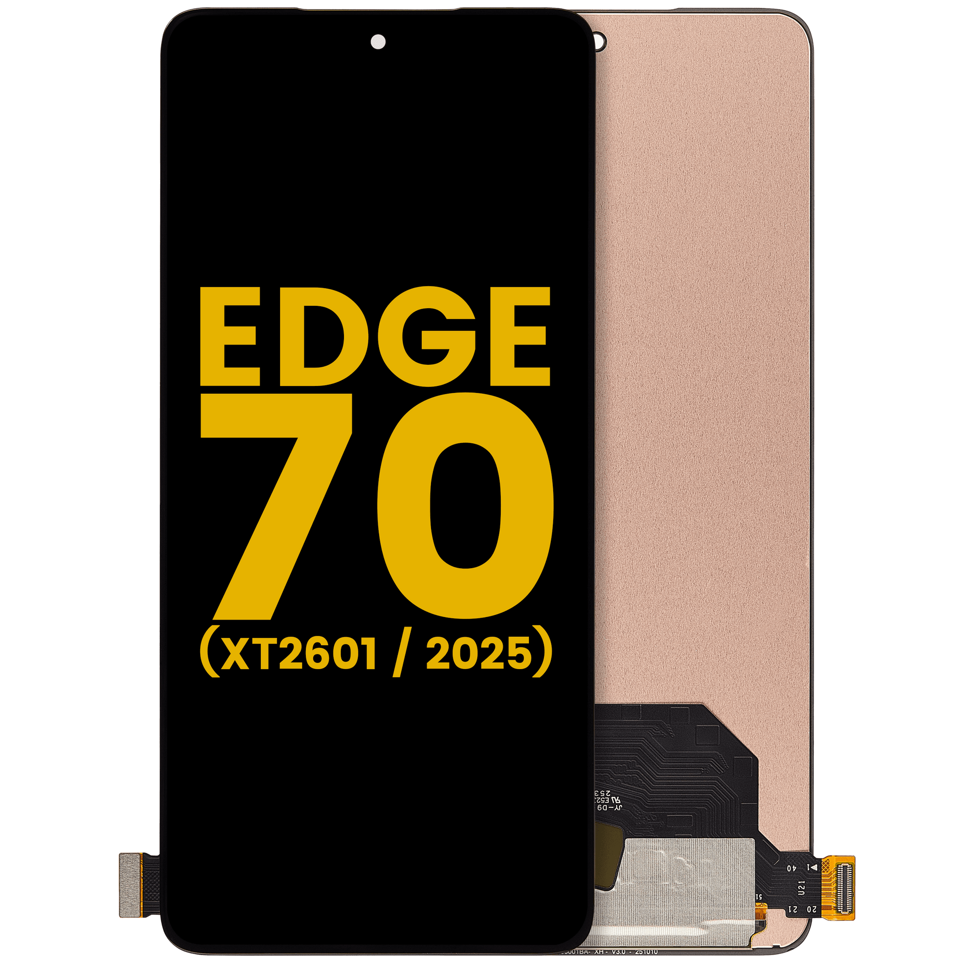 OLED Assembly Without Frame For Motorola Edge 70 (XT2601 / 2025) (Refurbished) (All Colors) | SKU 107182200410 | image 1