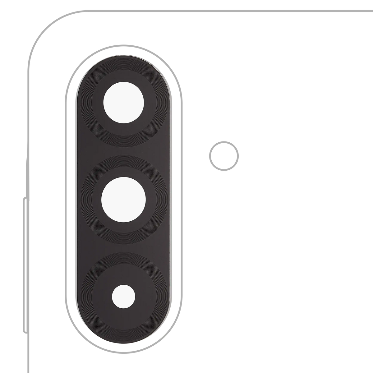 Back Camera Lens (Glass Only) With Adhesive For Samsung Galaxy A36 5G (A366 / 2025) - image 1