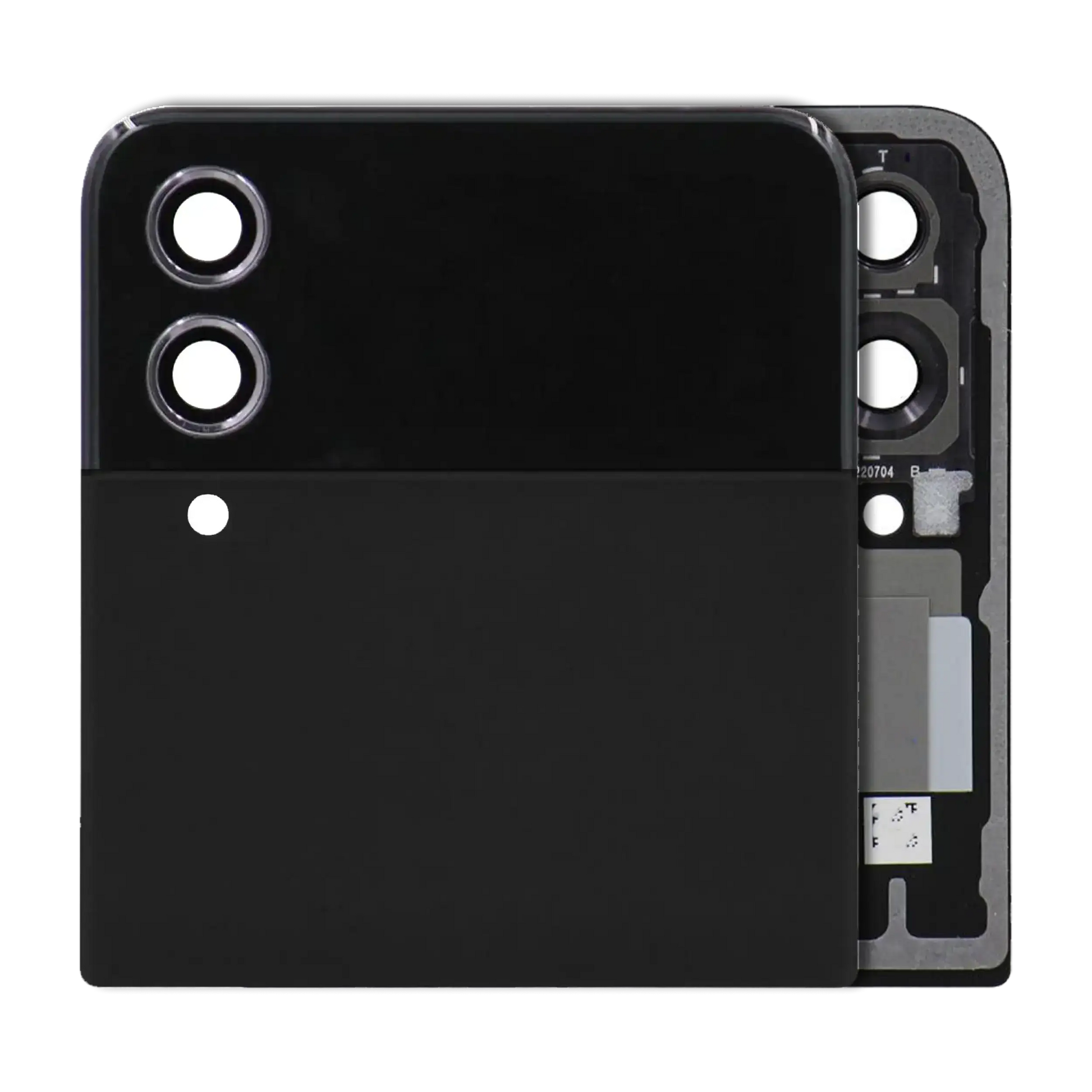 Buy Outer OLED Assembly For Samsung Galaxy Z Flip 4 5G (Used OEM Pull: Grade A) (Black) - High Quality Replacement Part - View 1 | TechDrip Canada