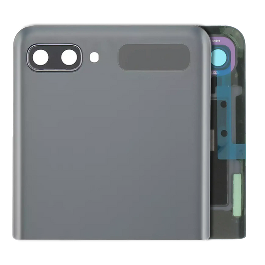 Outer OLED Assembly With Frame For Samsung Galaxy Z Flip 4G (F700) / Z Flip 5G (F707) (Service Pack) (Mystic Gray) - Main View