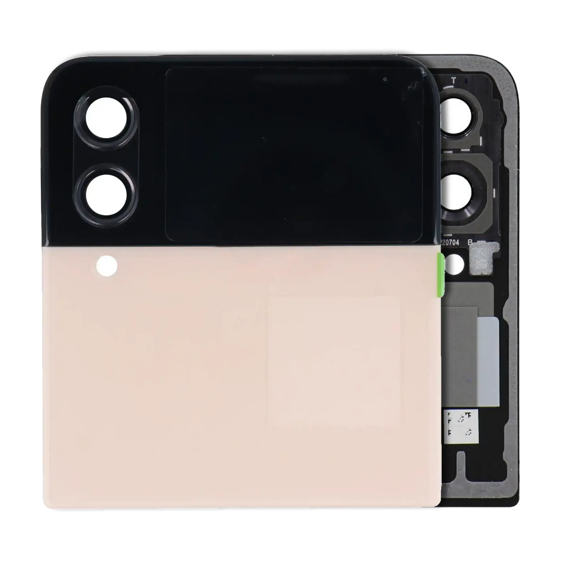 Buy Outer OLED Assembly For Samsung Galaxy Z Flip 4 5G (Service Pack) (Pink Gold) - High Quality Replacement Part - View 1 | TechDrip Canada